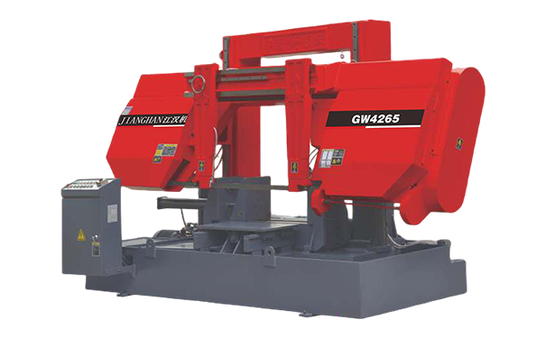 乐业GW4265双柱龙门卧式带锯床