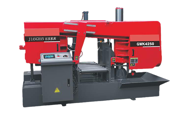 乐业GWK4250卧式带锯床（型材专切）