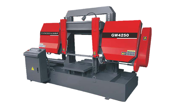 乐业GW4250双柱龙门卧式带锯床