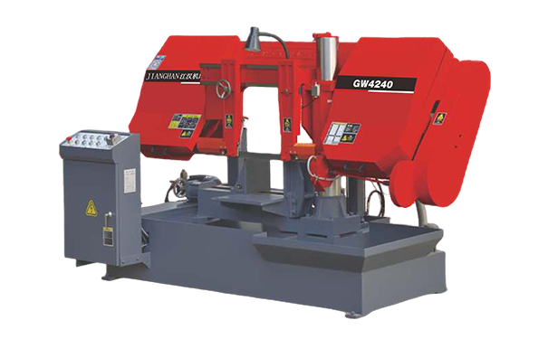 乐业GW4240双柱卧式带锯床