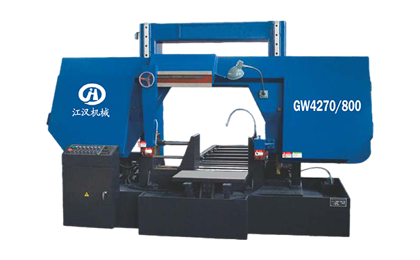 乐业GW4270/800双柱龙门卧式带锯床